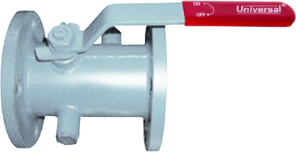 S.S JACKETED BALL VALVE FLANGED ENDS