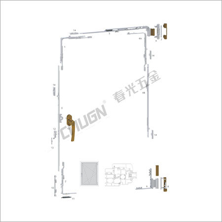 Tilt And Turn Window Hardware
