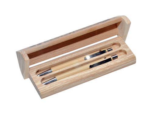 Wheatish Wood Pen Case