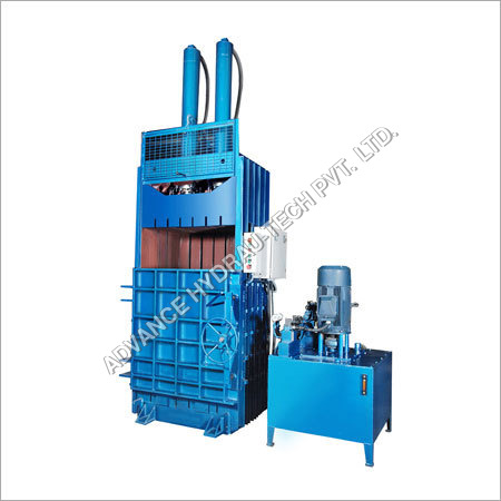 Double Cylinder Vertical Corrugated Scrap Baler