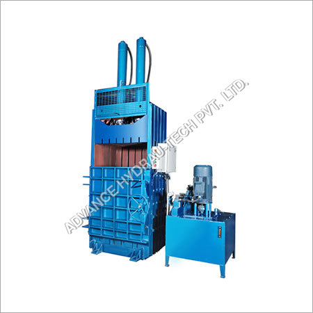 Double Cylinder Vertical Paper Baler
