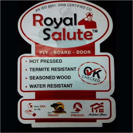Royal Salute Plyboard