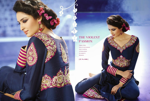 Blue Ethnic Indian Salwar Kameez