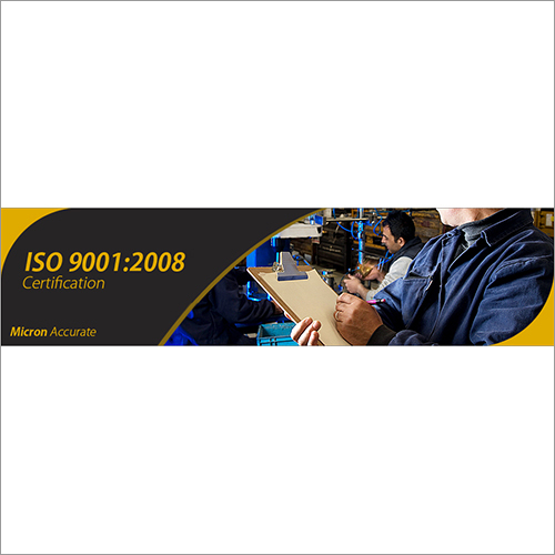 ISO-9001- 2008 Certification