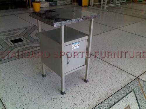 bed side locker steel top