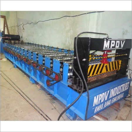Corrugated Sheet Roll Forming Machine - Steel, Variable Dimensions, Electric Power | High Output, Durable Design, Adjustable Speed, Easy Operation