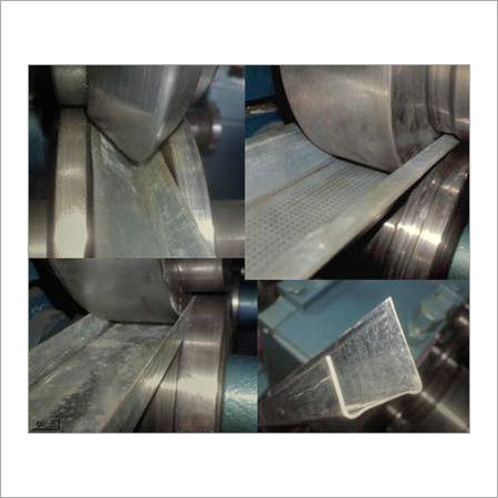 False Ceiling Roll Forming Machine 4 In 1 - Steel Material, Variable Dimensions | Easy Operation, Fire Resistant, Adjustable Speed
