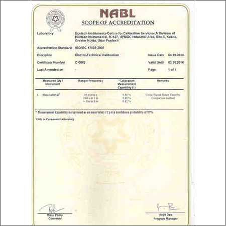 Calibration Under Nabl