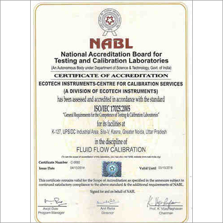 Calibration under NABL