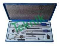 Drawing Instruments Box - Color: Silver