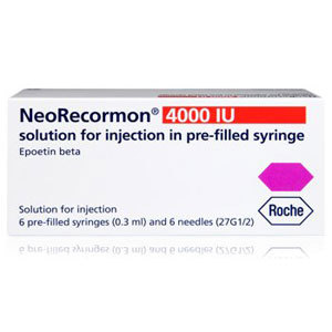 Neorecormon Injection 4000mg / 5000 mg