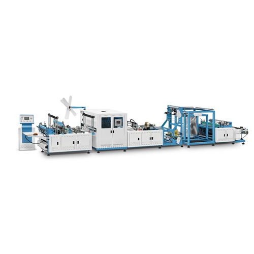 Non Woven Bag Machine With Online Handle Attachment - Automatic Grade: Semi Automatic