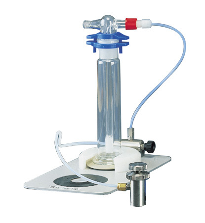 C 7030 Venting Station Decomposition System - Glass Metal, 150x250x250 mm, Silver | Gas Control, Degassing Process, Vessel Compatibility