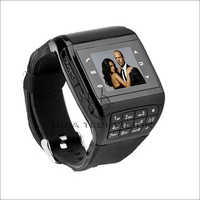 Avatar Watch Mobile Phone - Plastic & Silicone, 1.5 Inches Display, Black Color, 32mb Memory | Compact, Durable, Reliable Wrist Phone With 24-hour Battery Life