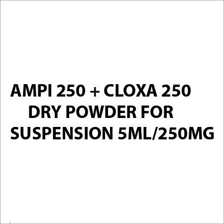 Ampi 250 + cloxa 250 Dry Powder