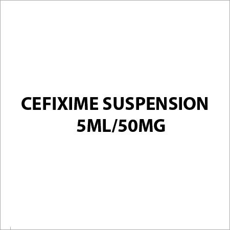Cefixime Suspension 5ml 50mg