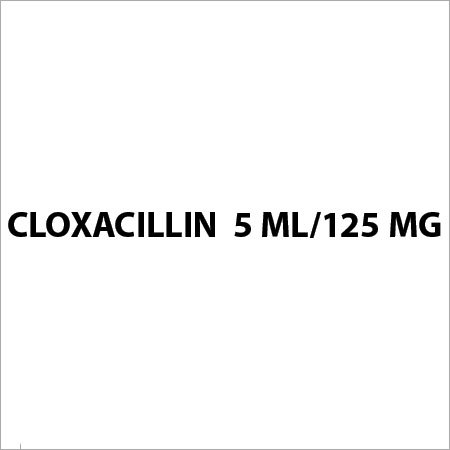 Cloxacillin 5 ml 125 mg