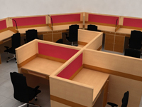 Office Partition Desk