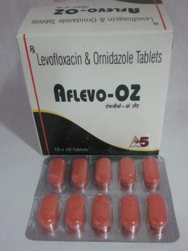 Levofloxacin & Ornidazole Tablet