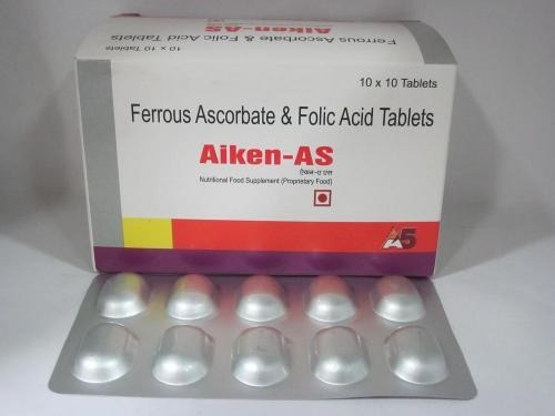 Ferrous Ascorbate & Folic Acid Tablets