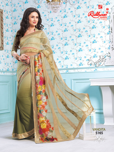 Border Printed Saree