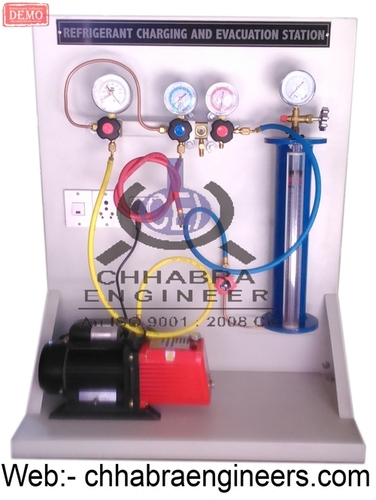 Refrigerant Charging and Evacuation Station Refrigerant Charging and Evacuation Station