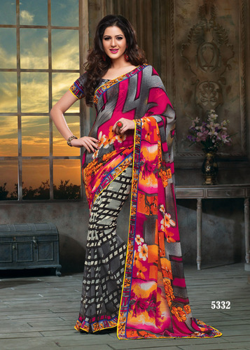 Fancy Printed Sarees