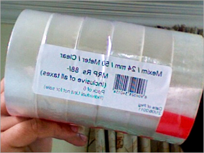 Plain Packaging Tape