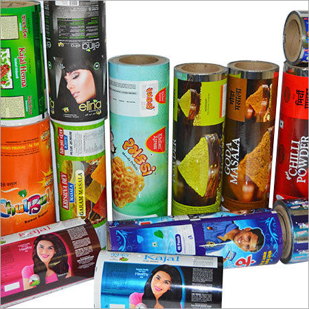 Multicolour Plastic Packaging Films