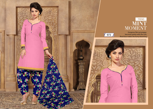 Pink Printed Salwar Kameez