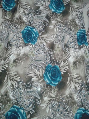 Poly micro print 58"