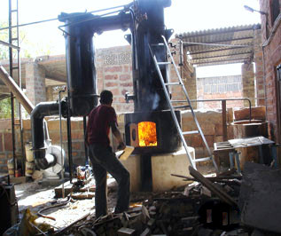 Vertical Smoke Tube Boiler