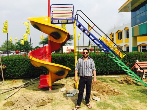 Round Playground Slide