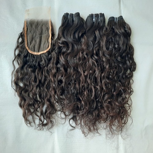 Raw Virgin Single Donor Curly Human Hair