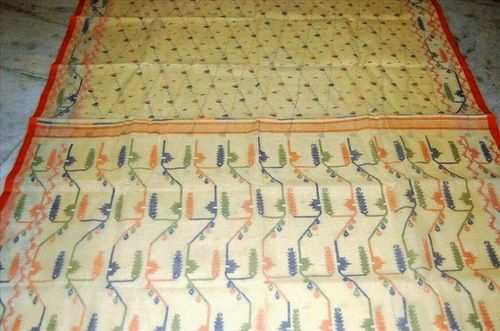 Amazing Pure Bengal Cotton Dhakai jamdani Saree