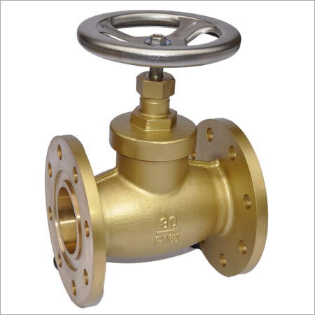 Bellows Copper Cut Off Valve