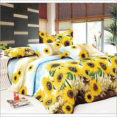 Yellow colour bed sheets cover