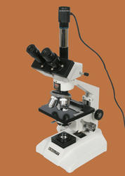 coaxial microscope with camera