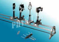 Optical Bench Double Rod - Precision Aluminum Design | Ideal For Lab Experiments And Optical Demonstrations