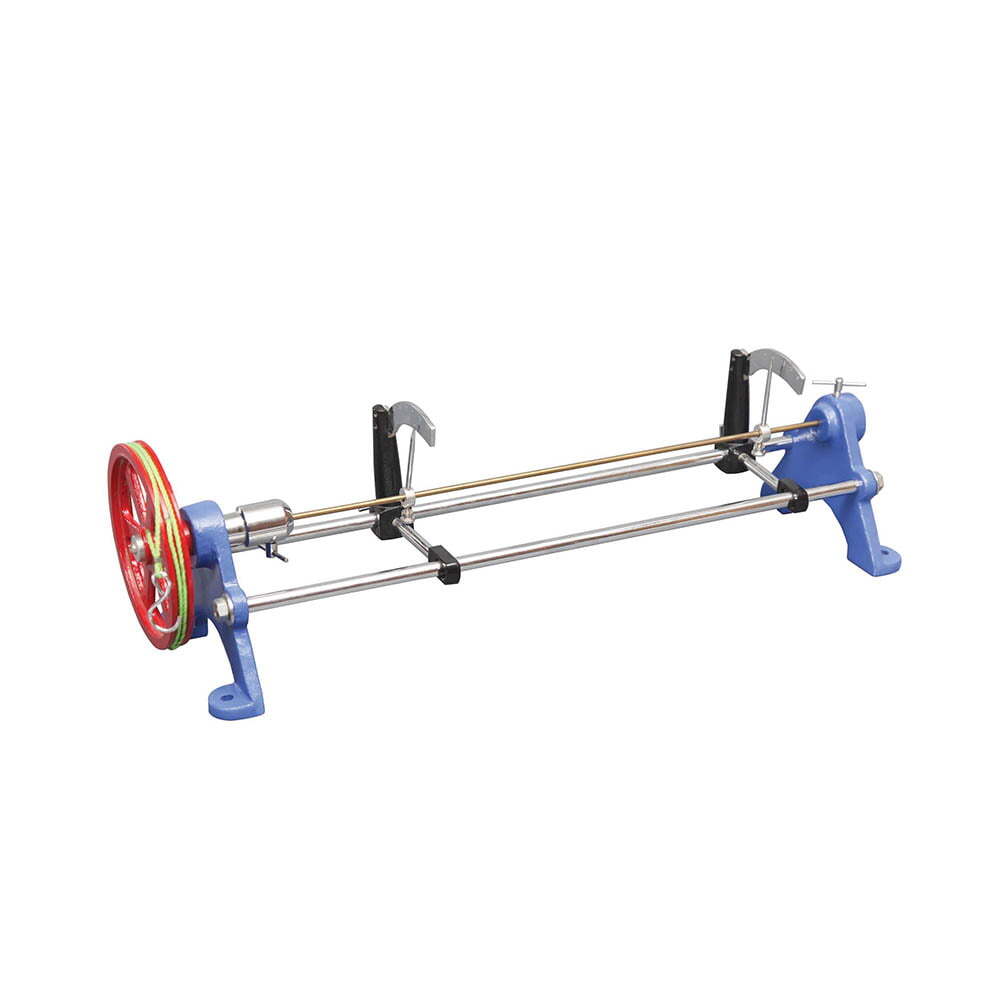 Torsion Apparatus Horizontal - Steel & Aluminum, Analog Display, Manual Operation | Measures Torsional Forces in Horizontal Alignment, Adjustable Rod, Metal Frame, Torsion Scale
