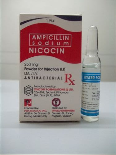 Amoxicilline Injection BP 500 mg.