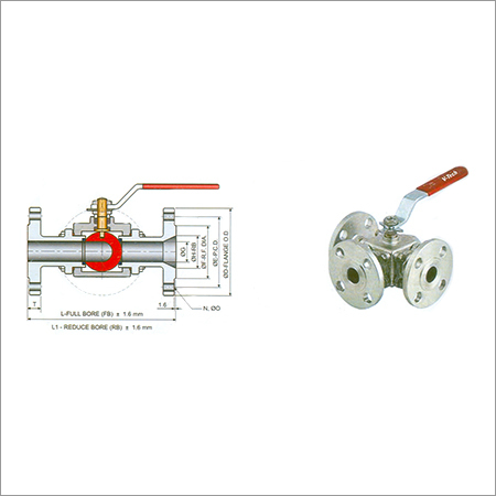 3 Way Ball Valve