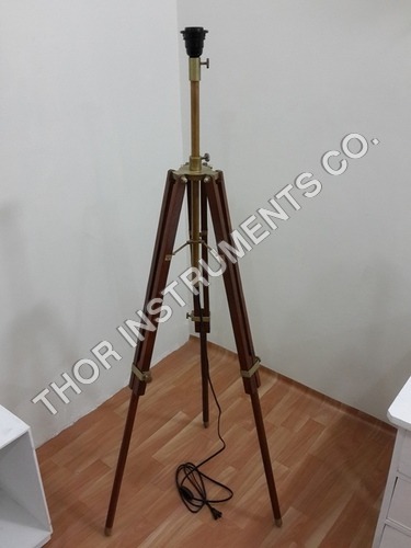 Decor Tripod Floor Lamp industrial Vintage marine Shade Lamp