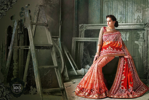 Red Color Peerless Collection Of Sarees