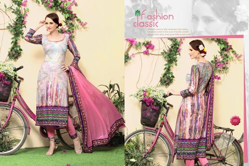 Designer Cotton Printed Salwar Suit Material