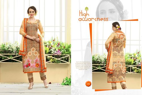 Designer Cotton Printed Salwar Suit Material