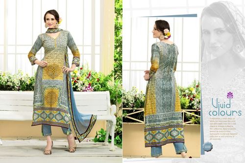 Designer Cotton Printed Salwar Suit Material