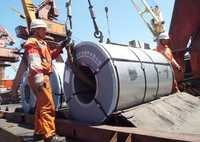 Hot Dip Galvanized Steel Coil - Color: Silver