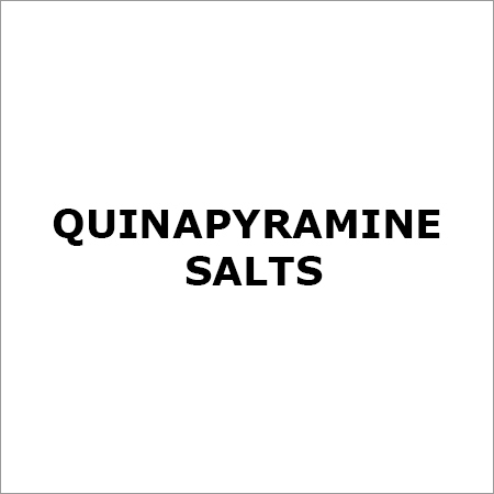 Quinapyramine salts