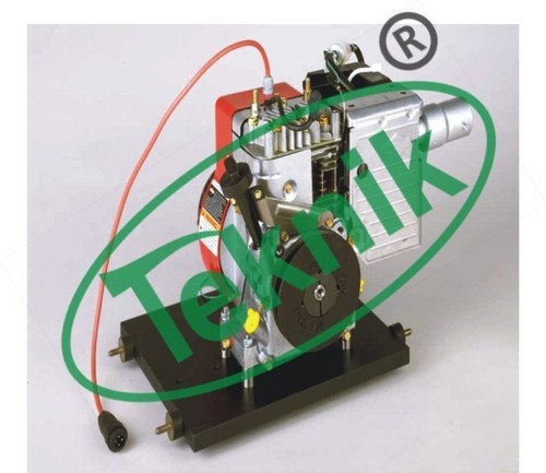 Four Stroke Petrol Engine - Color: Silver Red